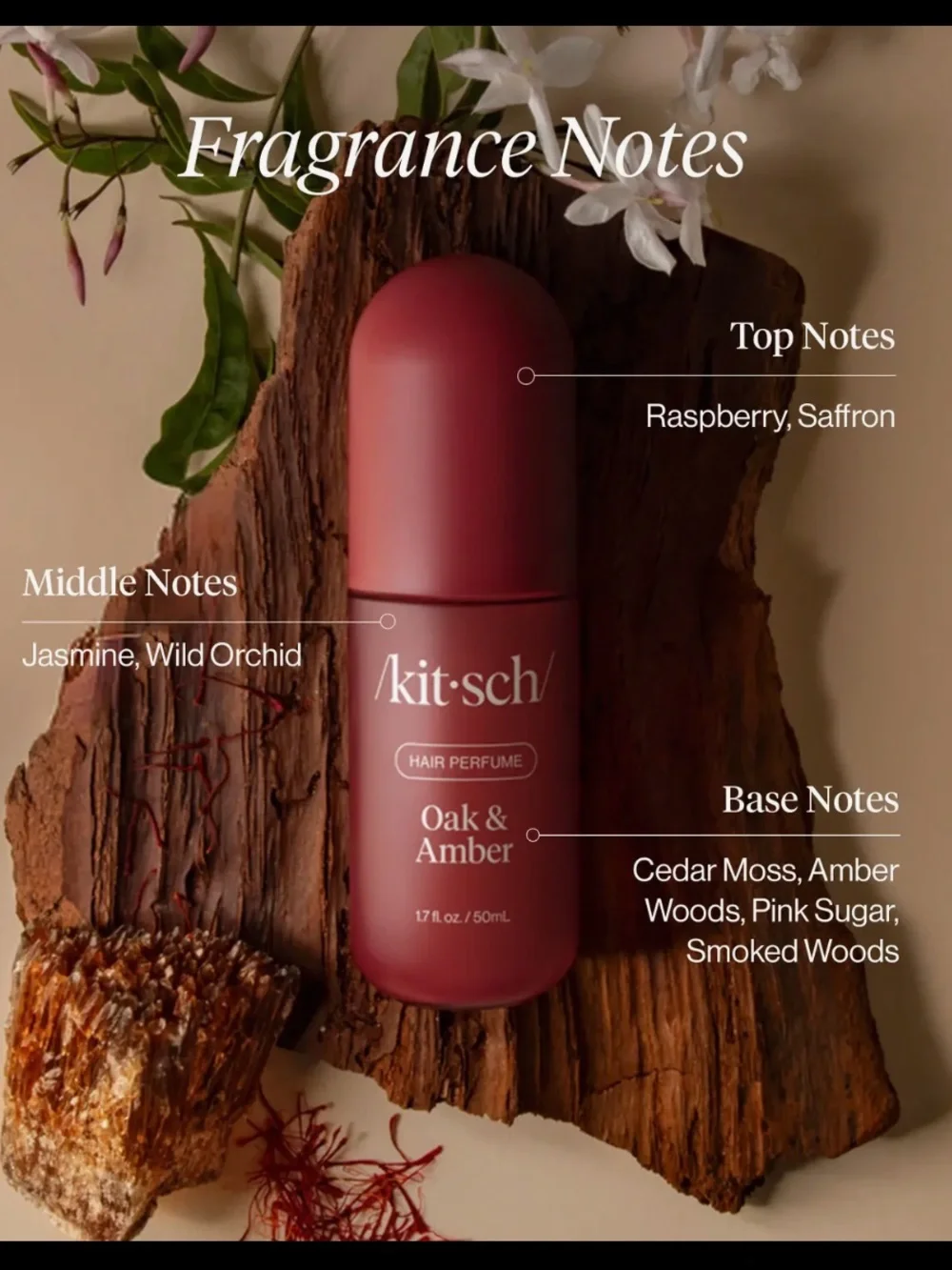 Kitsch Oak & Amber Hair & Body Spray - Picture 2 of 2